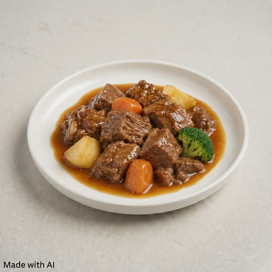 Beef Brisket in Brown Sauce ( 紅燒牛腩)